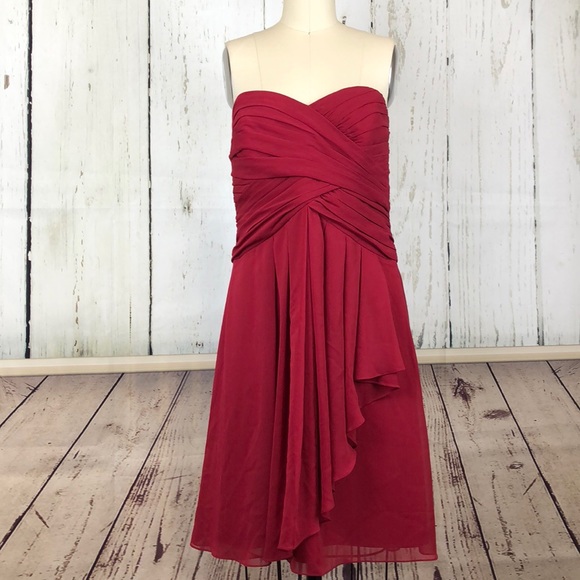 candy apple red dress
